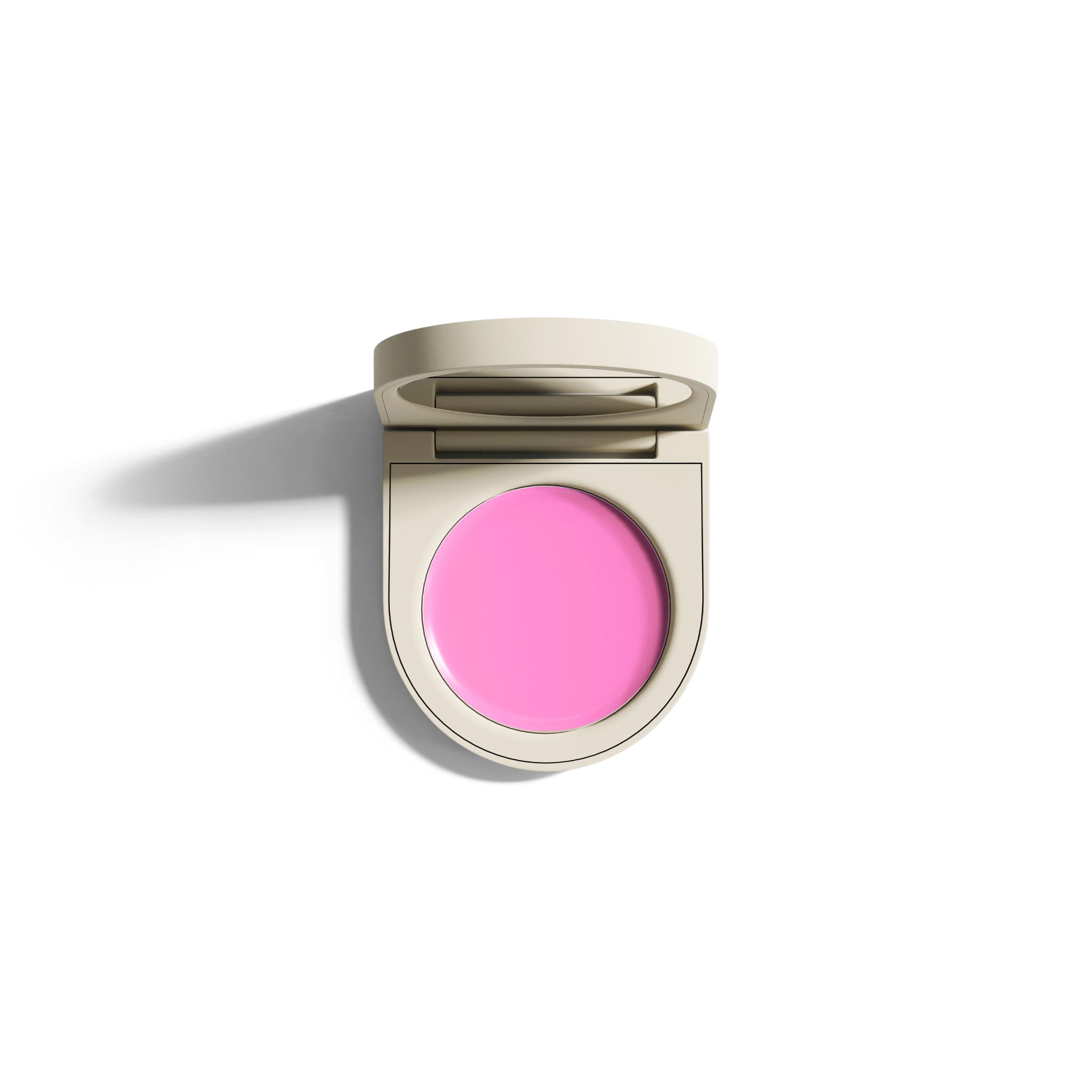 glossy cream blush